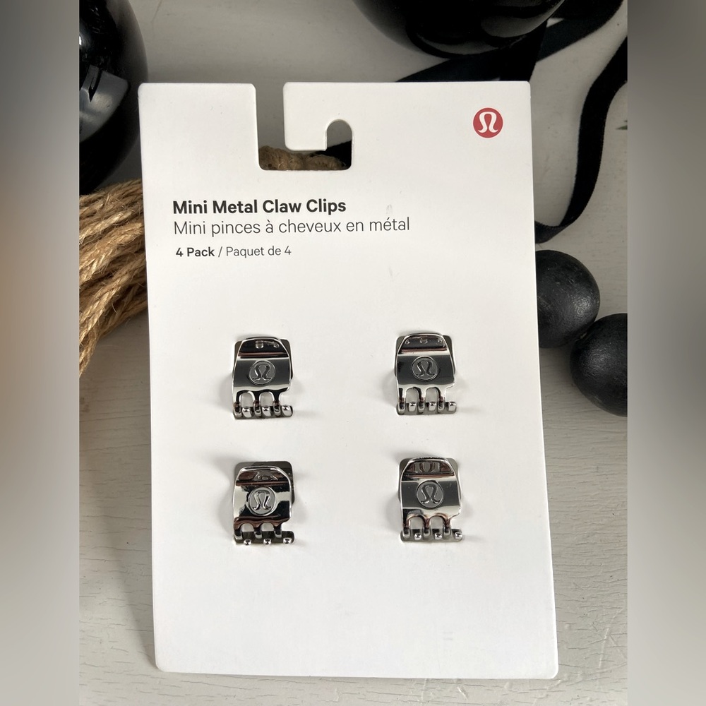 Lululemon Mini Metal Claw Clips